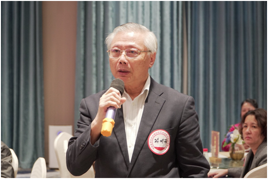 日本海南总商会会长、海口栗之树日本料理餐厅董事长符明潮。符敦孝摄